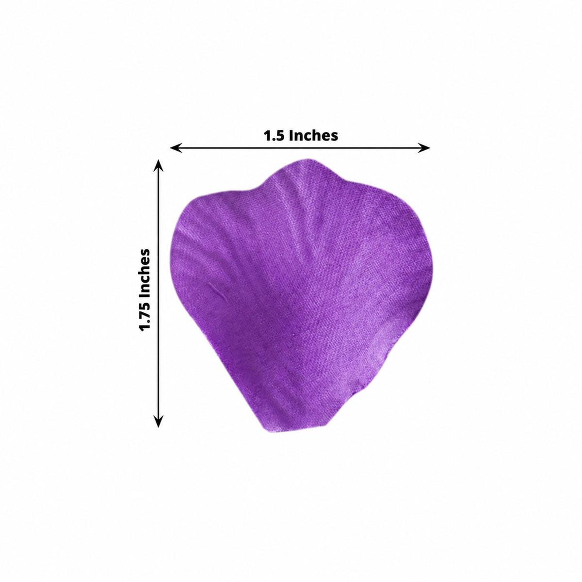 2000 Pack Silk Rose Petals Confetti, Purple – Round Decorative Scatters for Tables