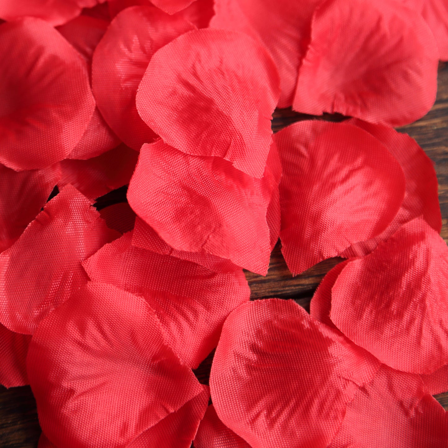 500 Pack | Red Silk Rose Petals Table Confetti or Floor Scatters