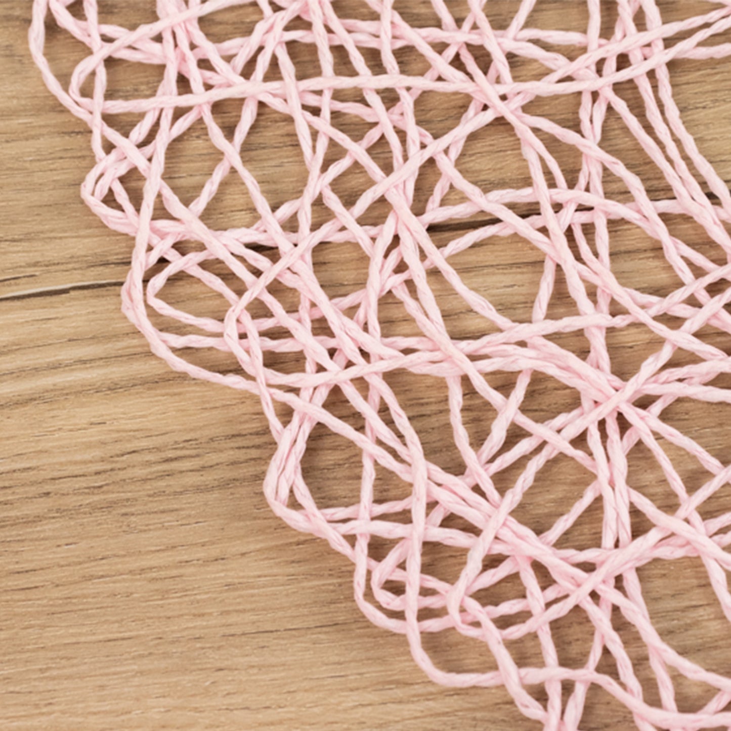 6 Pack Blush Woven Fiber Disposable Placemats, Round Table Mats 15"