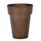 Rustic brown medium flower plant pot, perfect for indoor decor.