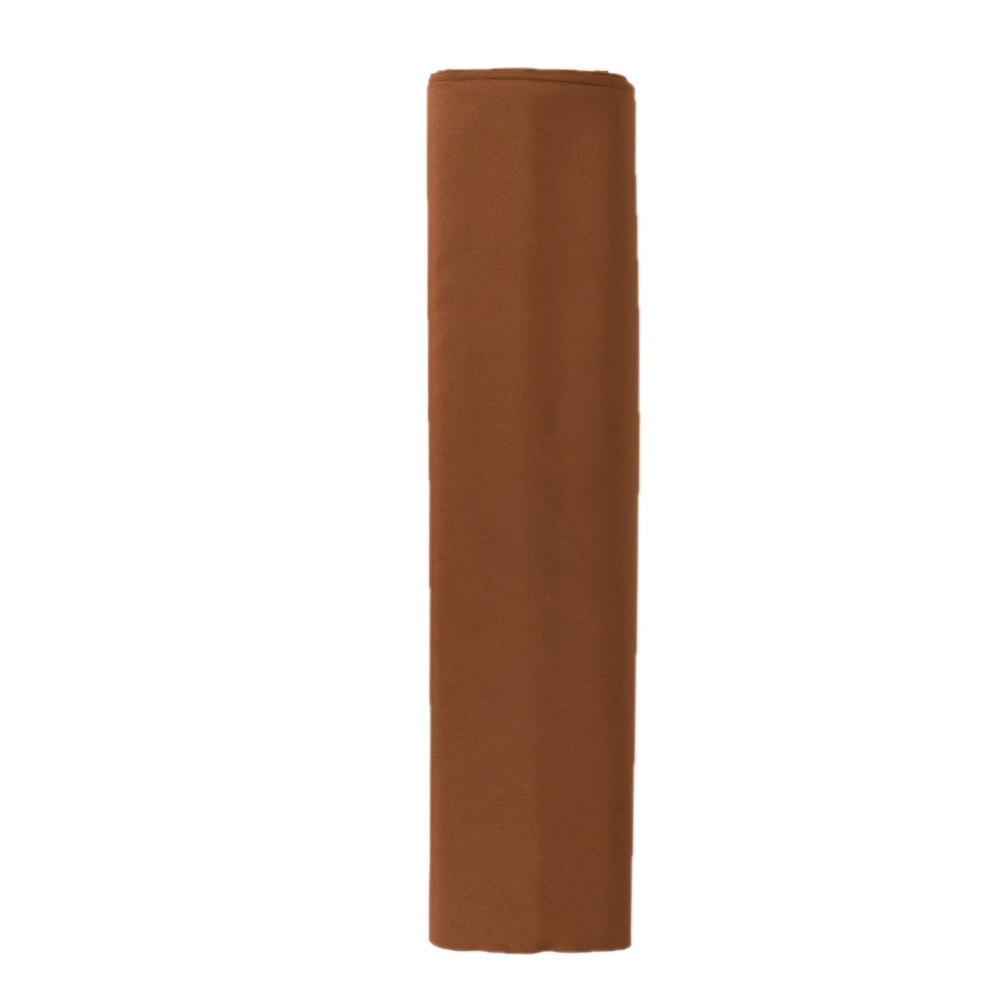 54"x10 Yards Cinnamon Brown Polyester Fabric Bolt, DIY Craft Fabric Roll