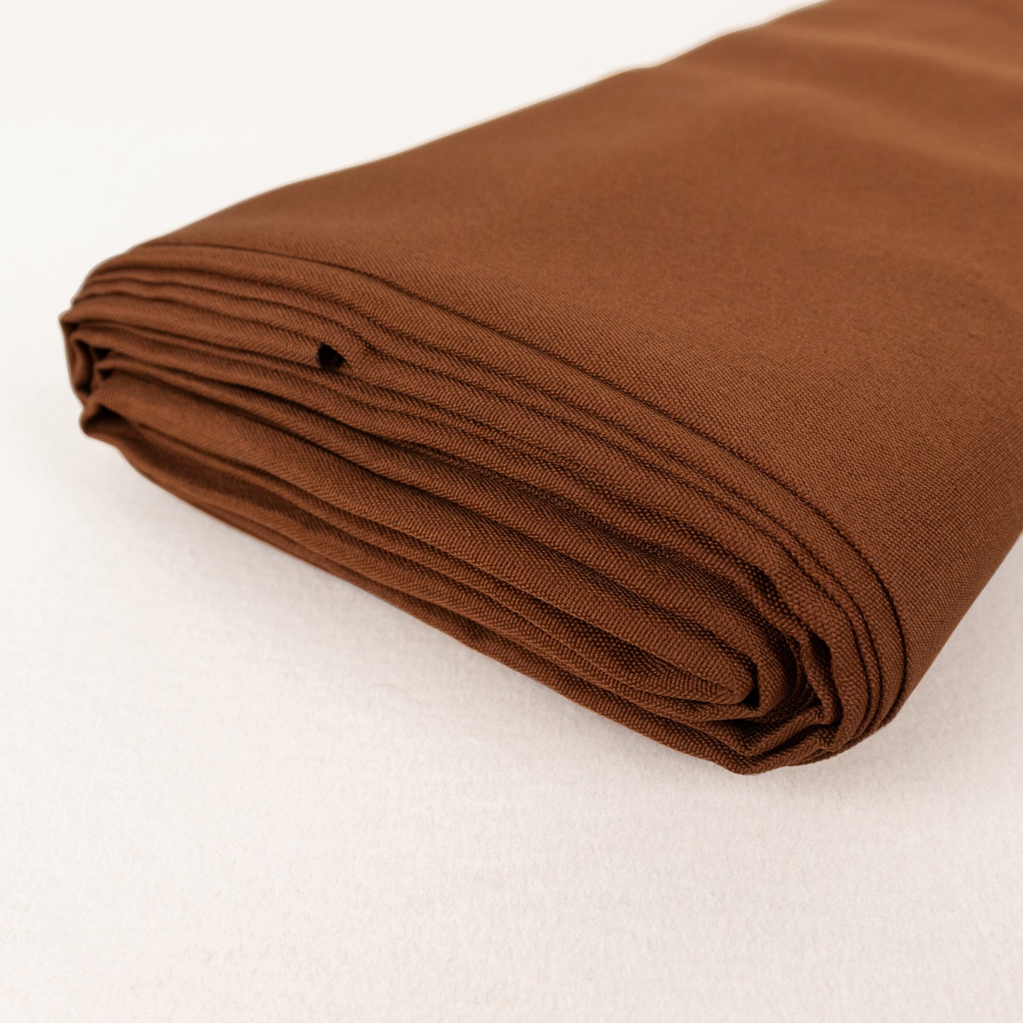 54"x10 Yards Cinnamon Brown Polyester Fabric Bolt, DIY Craft Fabric Roll