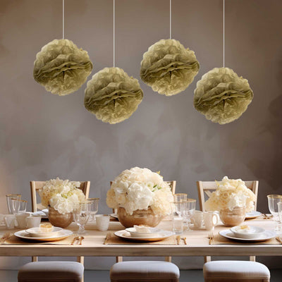 Create a Magical Ambiance with Gold Pom Poms