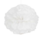 6 Pack 10" White Paper Tissue Fluffy Pom Pom Flower Balls