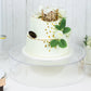 18" Round Acrylic Transparent Fillable Display Box Cake Stand, Clear Pedestal Riser With Hollow Bottom