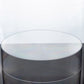 18" Round Acrylic Transparent Fillable Display Box Cake Stand, Clear Pedestal Riser With Hollow Bottom