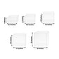 Set of 5 Square Acrylic Cake Risers, Clear Dessert Display Stands for Buffets & Events – 4"-12" Tall
