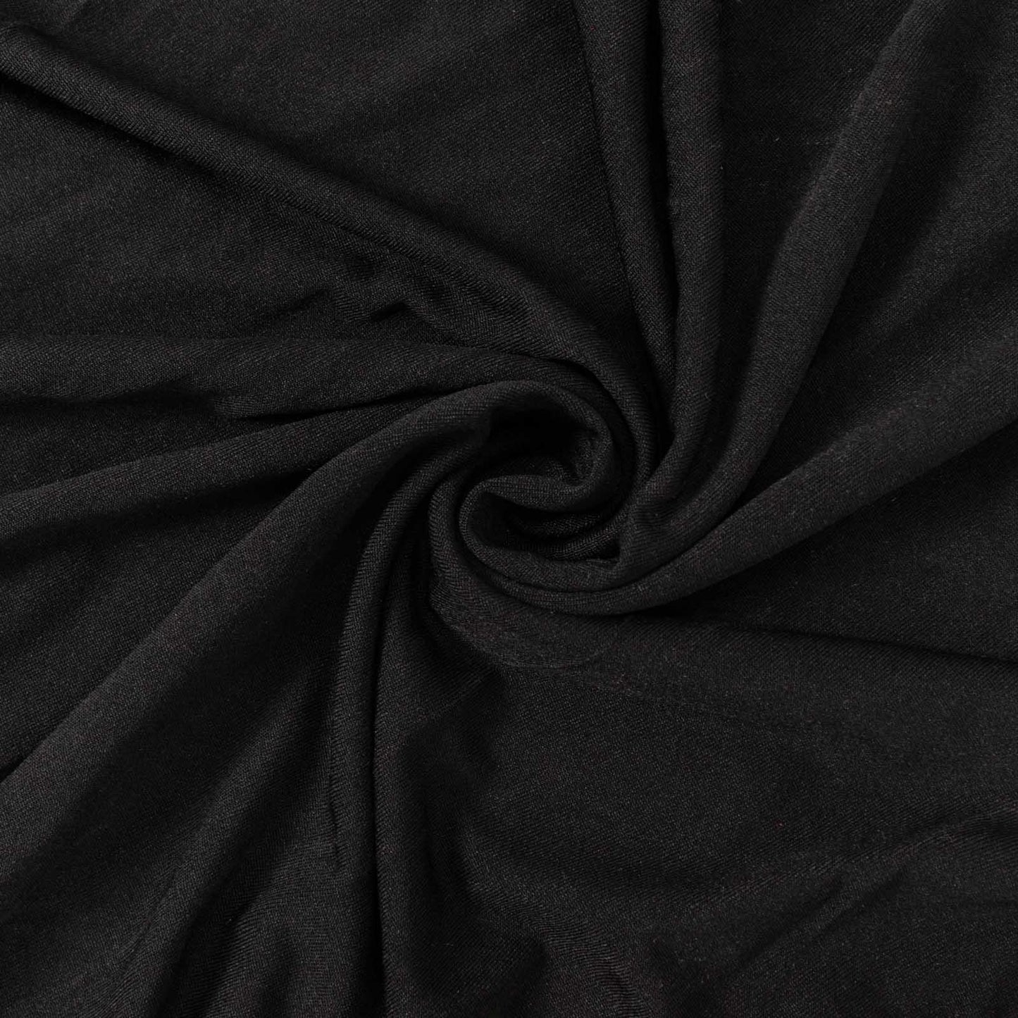 Black spandex fabric for pedestal stand covers, stretchable and durable. #whtbkgd