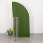 Clear acrylic flower pedestal stand with hanging crystal beads.