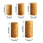 Gold crushed velvet pedestal stand covers set of 5.
