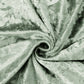 Sage green crushed velvet fabric for pedestal stand covers. #whtbkgd