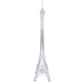 5FT Color Changing LED Silver Eiffel Tower