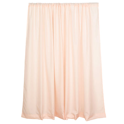 Elevate Your Event with Blush Polyester Drapes