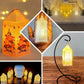 Clear warm white mini lanterns, decorative battery-operated lamp centerpiece.