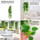 3 Pack Green Artificial Ivy Vine Hanging Plants with Silk Leaves