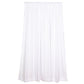 2 Pack White Polyester Event Curtain Drapes, 10ftx8ft Backdrop Event Panels With Rod Pockets 130 GSM