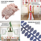 50ft terracotta leaf petal taffeta ribbon for DIY garlands and decorations.