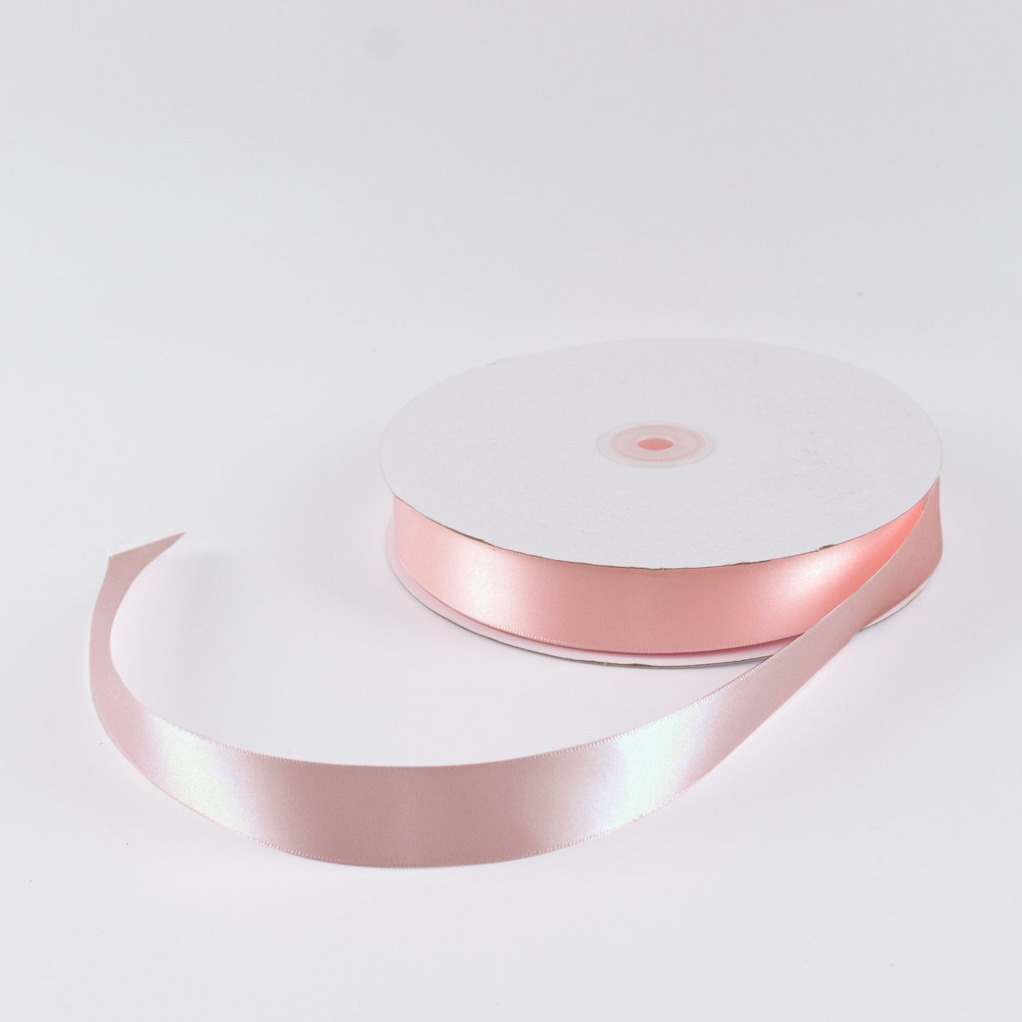 Single Face Satin Ribbon Roll Dusty Rose 1" x 100 Yards Decorative Craft Ribbon