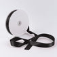 Single Face Satin Ribbon Roll Black 1" x 100 Yards Decorative Craft Ribbon