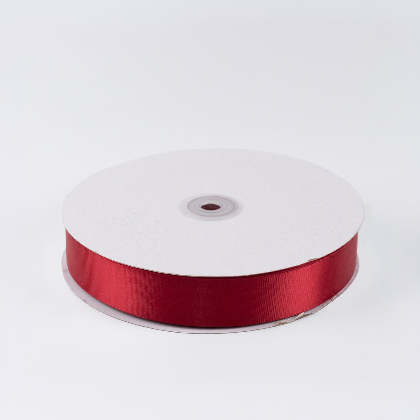 Single Face Satin Ribbon Roll Burgundy 1" x 100 Yards Decorative Craft Ribbon