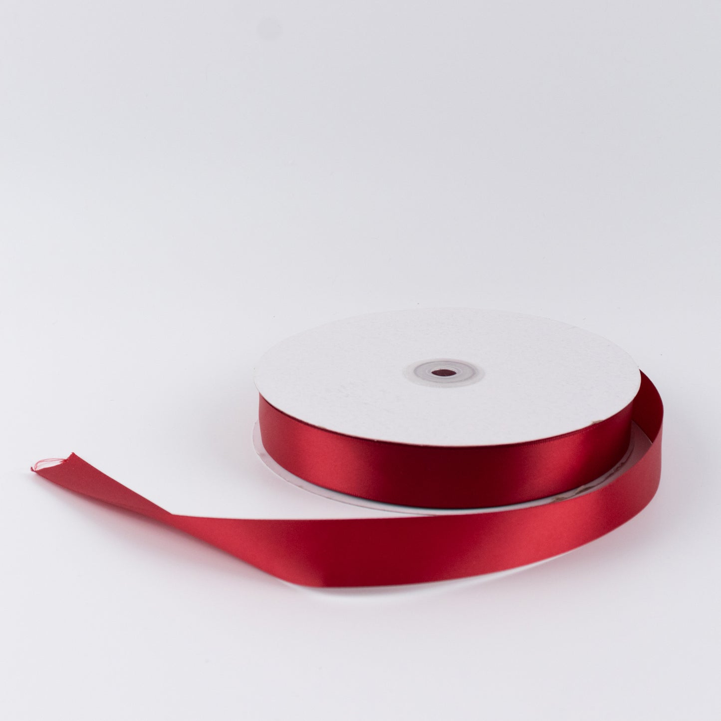 Single Face Satin Ribbon Roll Burgundy 1" x 100 Yards Decorative Craft Ribbon