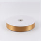 Single Face Satin Ribbon Roll Gold 1" x 100 Yards Decorative Craft Ribbon