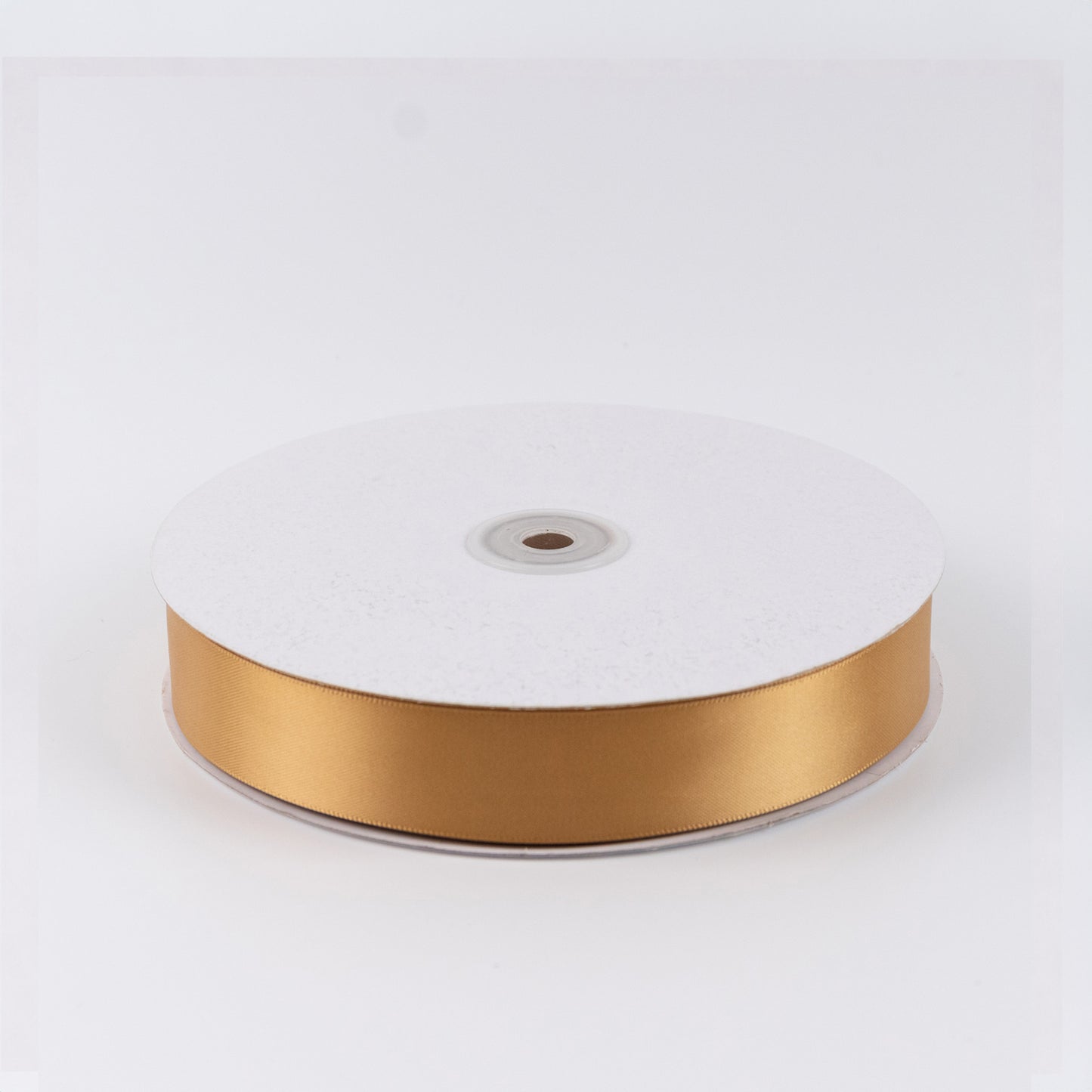 Single Face Satin Ribbon Roll Gold 1" x 100 Yards Decorative Craft Ribbon