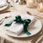 Single Face Satin Ribbon Roll Hunter Emerald Green 1" x 100 Yards Decorative Craft Ribbon