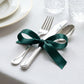 Single Face Satin Ribbon Roll Hunter Emerald Green 1" x 100 Yards Decorative Craft Ribbon