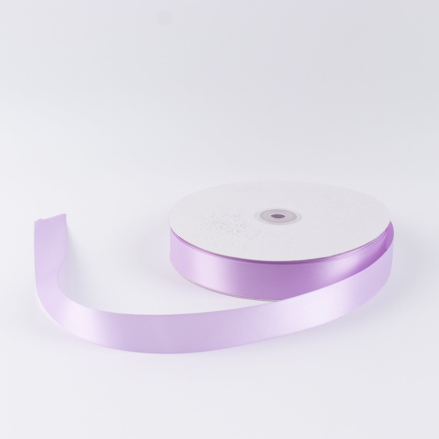 Single Face Satin Ribbon Roll Lavender Lilac 1" x 100 Yards Decorative Craft Ribbon