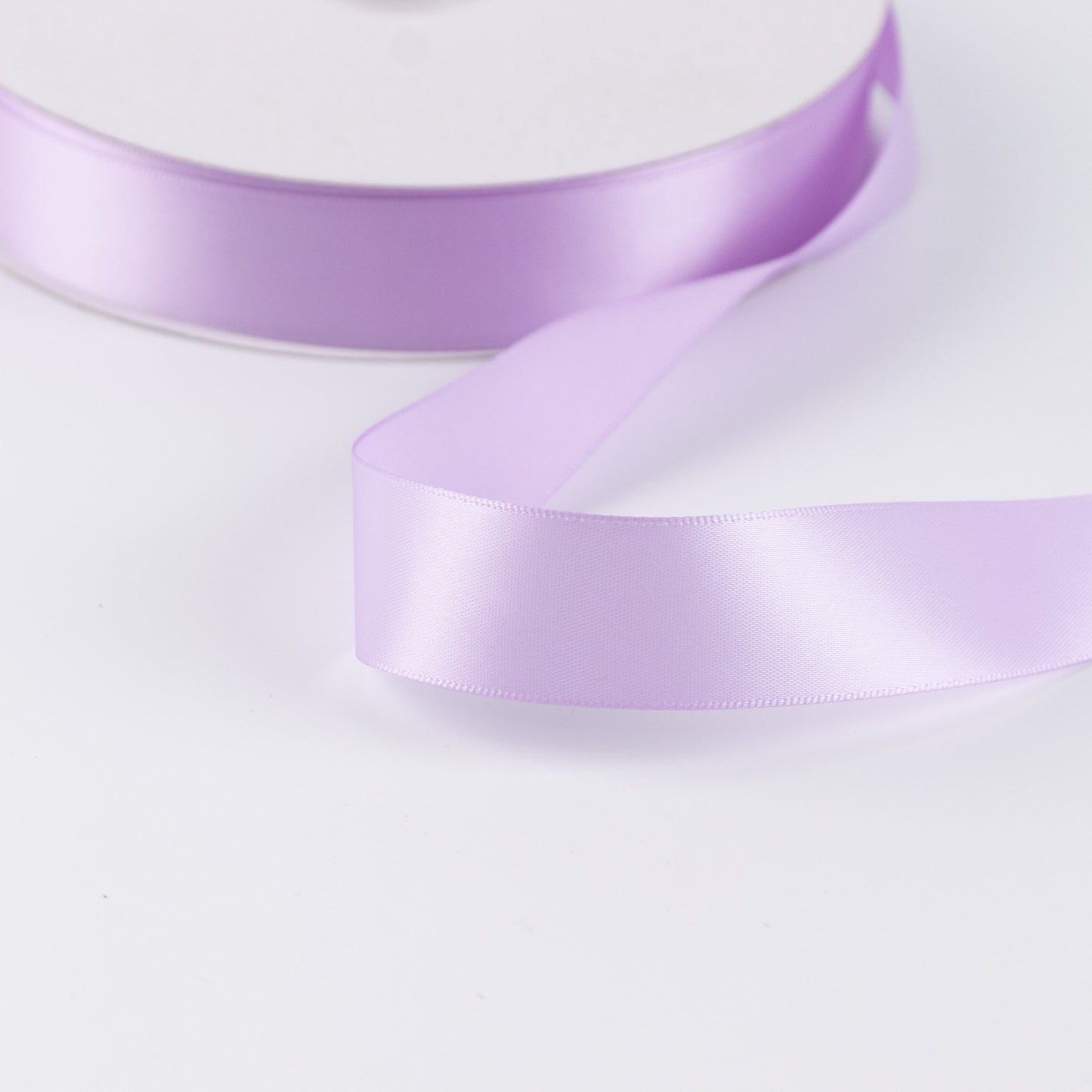 Single Face Satin Ribbon Roll Lavender Lilac 1" x 100 Yards Decorative Craft Ribbon