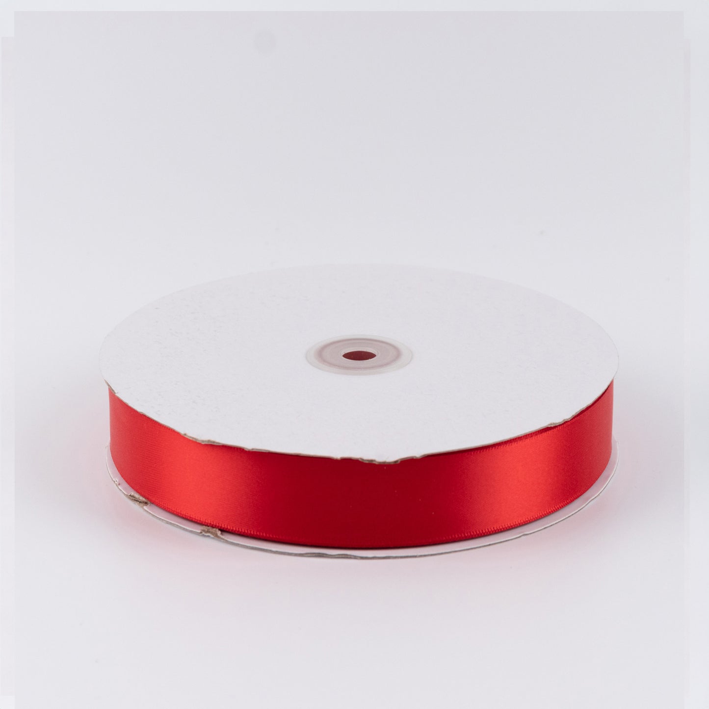 Single Face Satin Ribbon Roll Red 1" x 100 Yards Decorative Craft Ribbon