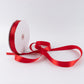 Single Face Satin Ribbon Roll Red 1" x 100 Yards Decorative Craft Ribbon