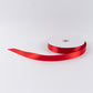 Single Face Satin Ribbon Roll Red 1" x 100 Yards Decorative Craft Ribbon