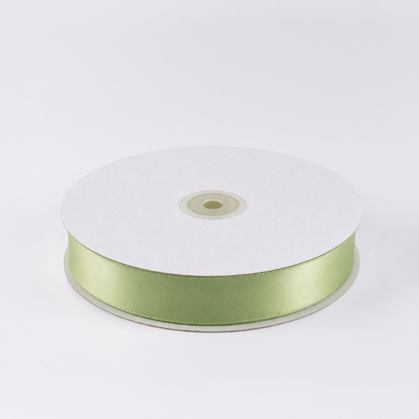 Single Face Satin Ribbon Roll Sage Green 1" x 100 Yards Decorative Craft Ribbon