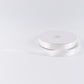 Single Face Satin Ribbon Roll White 1" x 100 Yards Decorative Craft Ribbon