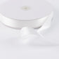Single Face Satin Ribbon Roll White 1" x 100 Yards Decorative Craft Ribbon