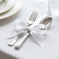Single Face Satin Ribbon Roll White 1" x 100 Yards Decorative Craft Ribbon