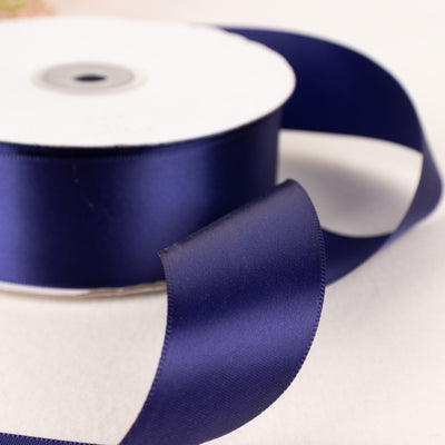 Versatile Crafting with Navy Blue Satin Ribbon