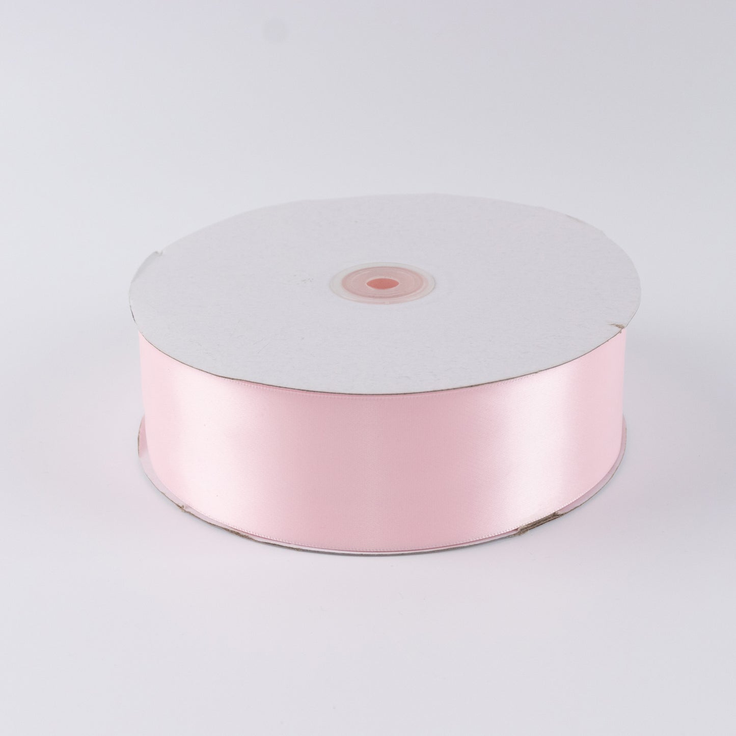 Single Face Satin Ribbon Roll Blush 2" x 100 Yards Decorative Craft Ribbon