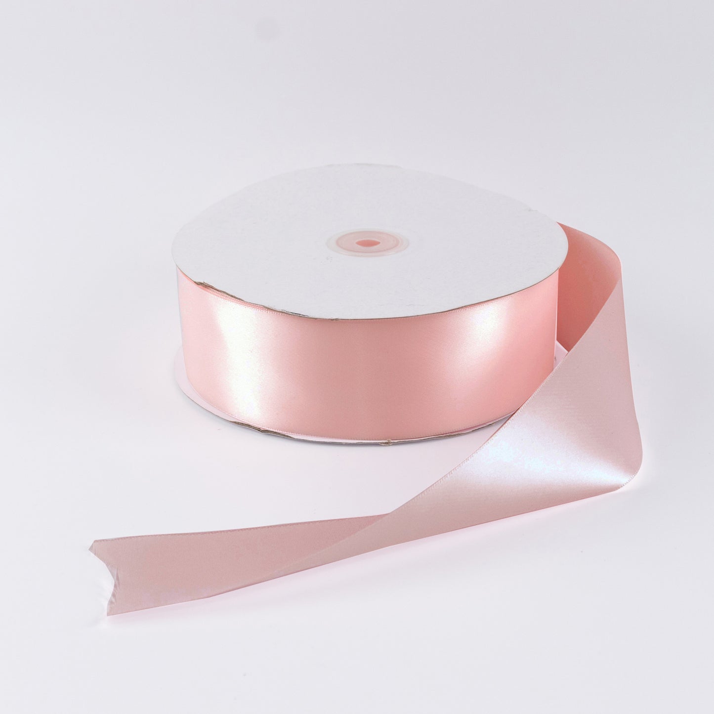 Single Face Satin Ribbon Roll Dusty Rose 2" x 100 Yards Decorative Craft Ribbon