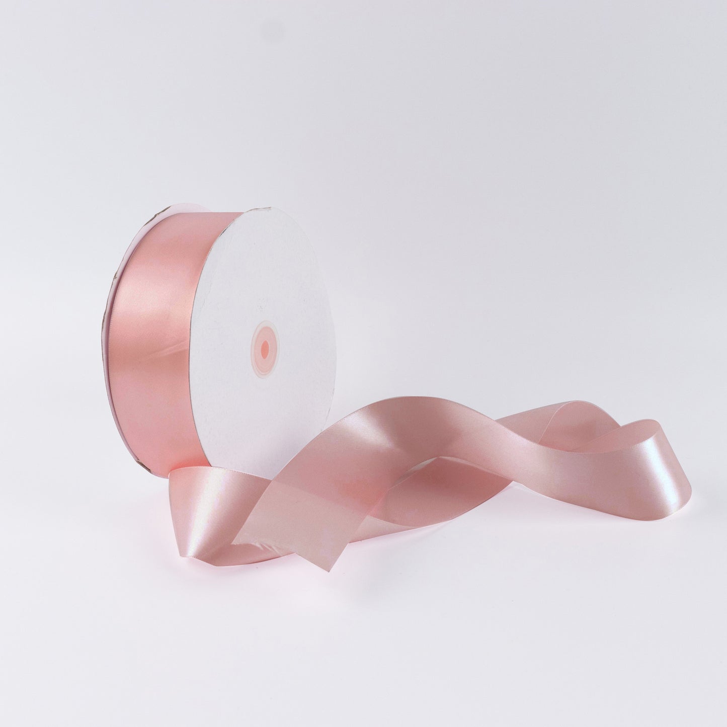 Single Face Satin Ribbon Roll Dusty Rose 2" x 100 Yards Decorative Craft Ribbon