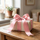 Single Face Satin Ribbon Roll Dusty Rose 2" x 100 Yards Decorative Craft Ribbon