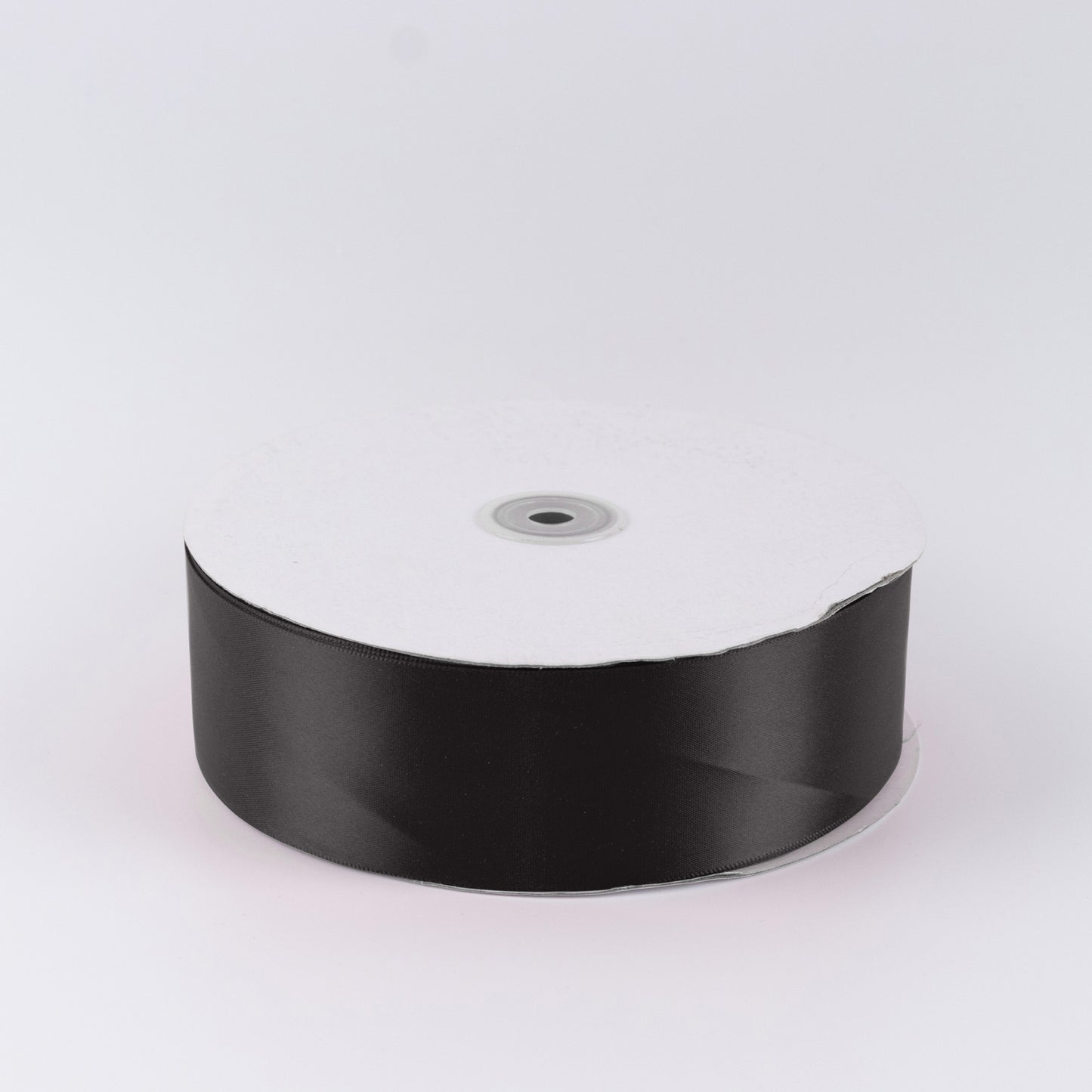 Single Face Satin Ribbon Roll Black 2" x 100 Yards Decorative Craft Ribbon
