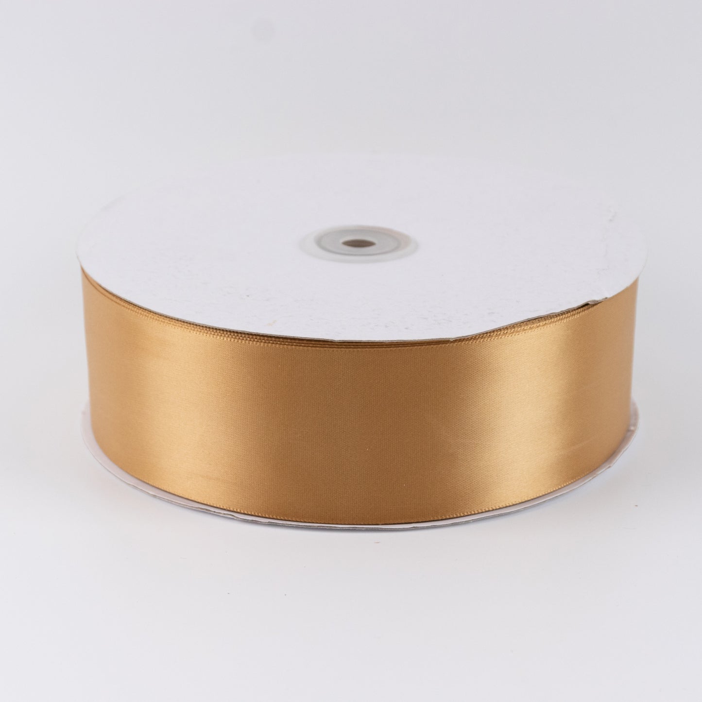 Single Face Satin Ribbon Roll Gold 2" x 100 Yards Decorative Craft Ribbon