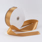 Single Face Satin Ribbon Roll Gold 2" x 100 Yards Decorative Craft Ribbon