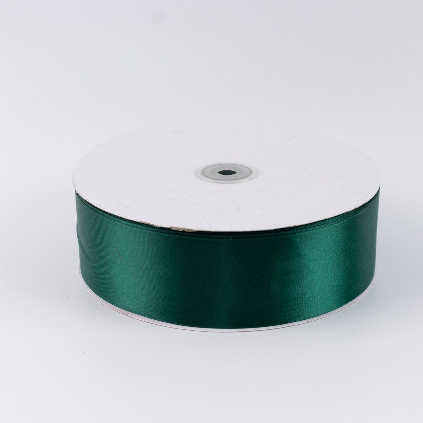 Single Face Satin Ribbon Roll Hunter Emerald Green 2" x 100 Yards Decorative Craft Ribbon