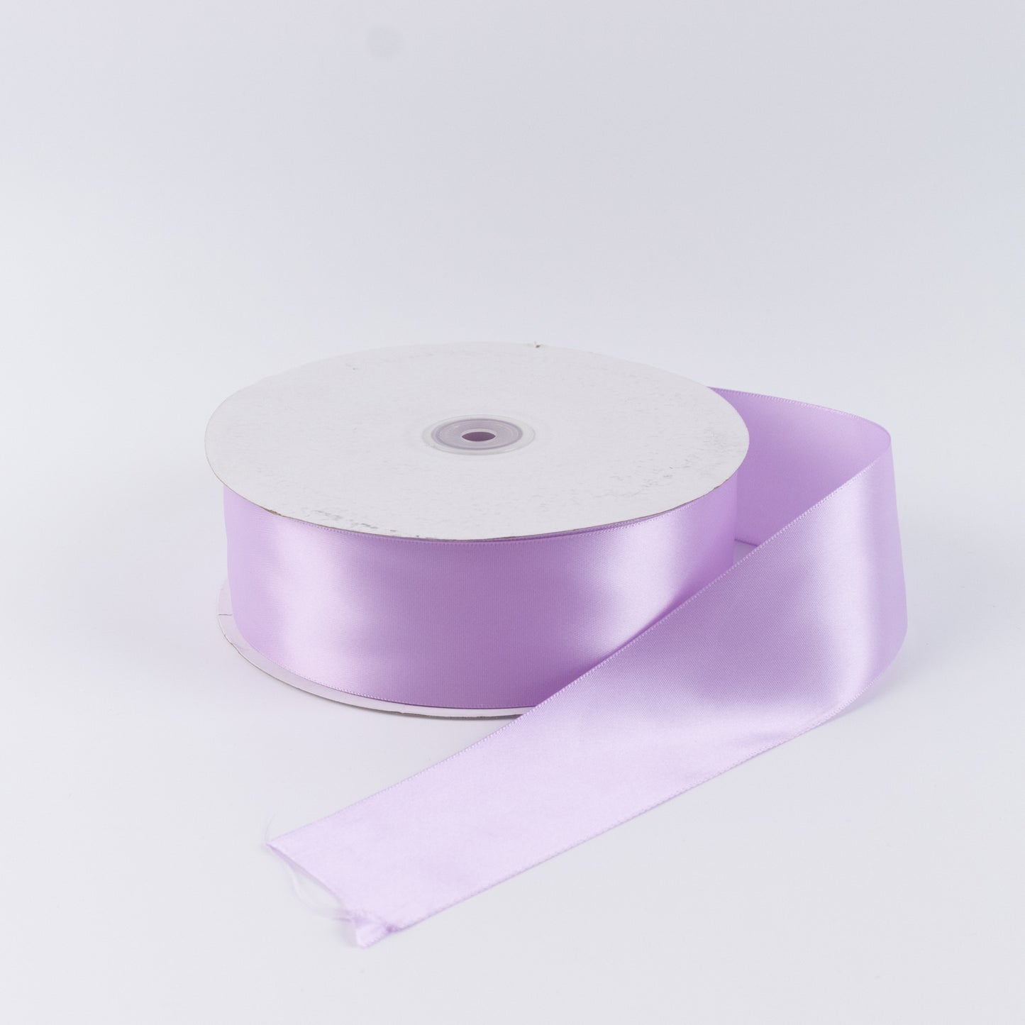 Single Face Satin Ribbon Roll Lavender Lilac 2" x 100 Yards Decorative Craft Ribbon