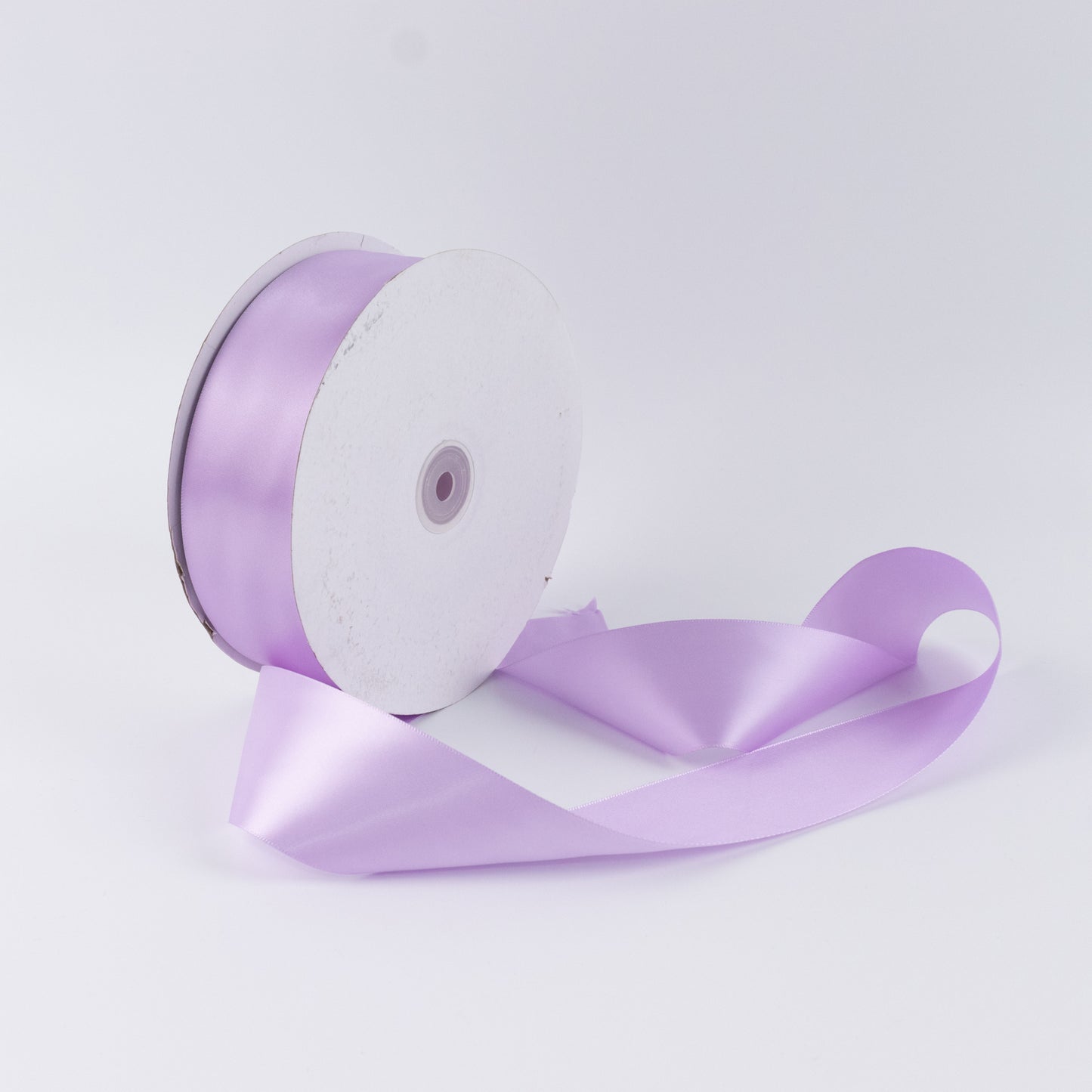 Single Face Satin Ribbon Roll Lavender Lilac 2" x 100 Yards Decorative Craft Ribbon