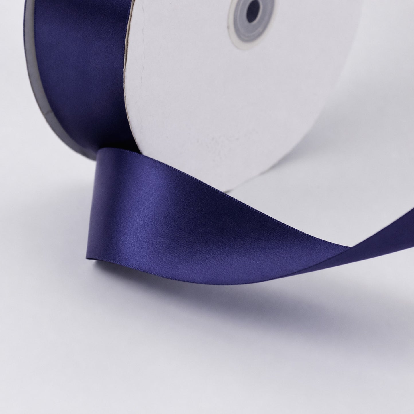 Single Face Satin Ribbon Roll Navy Blue 2" x 100 Yards Decorative Craft Ribbon